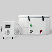 Inflatable Cold Plunge Tub Designed for Home Recovery, WiFi App Control, 37°F Cooling, 80 Gallon Capacity