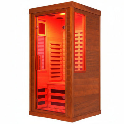 Infrared Sauna with Fda-Certified Red Light Therapy 660Nm & 850Nm